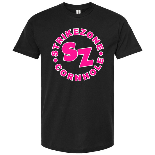 StrikeZone Pink Logo Tee